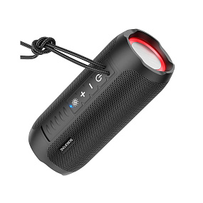 Колонка Borofone BR21 (Bluetooth/MicroSD/USB/FM/AUX) черная