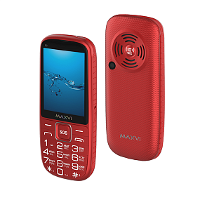 Мобильный телефон Maxvi B9 Red
