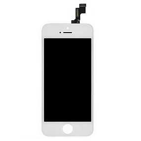Дисплей для телефона iPhone 5S/SE в сборе Белый - Премиум