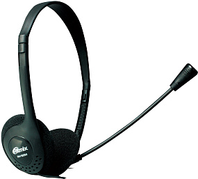 Наушники Ritmix RH-512M 1,8м полноразмерные с микрофоном (УЦЕНКА) Повреждение упаковки