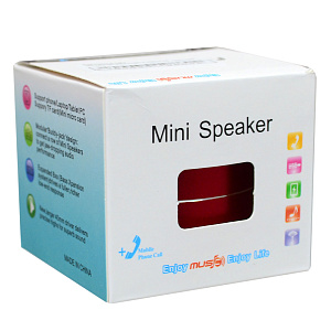 Колонка A10U (Bluetooth/MicroSD/USB/FM) серебро