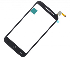 Сенсор для телефона Alcatel OT-7043Y (POP 2) (5") Черный
