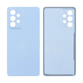 Корпус для телефона Samsung A536B (A53 5G) Задняя крышка (голубой)
