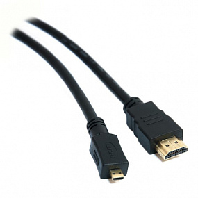 Кабель HDMI (папа) - MicroHDMI (папа) V1.4 2m 
