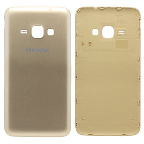 корпус для телефона Samsung J120F Задняя крышка (золото)