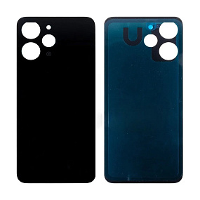 корпус для телефона Xiaomi Redmi 12 4G (23053RN02Y) Задняя крышка Черный - Премиум