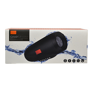 Колонка BY-1050 (Bluetooth/MicroSD/USB/AUX) серая