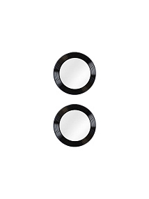 Защитное стекло для камеры IPhone 12 черное 