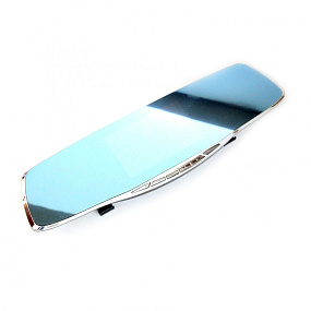 ВидеоРегистратор в зеркале заднего вида L701 + выносная камера,серебро