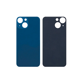 Задняя крышка iPhone 13 Mini (стекло) синий