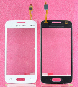 Сенсор для телефона Samsung G318H (Ace 4 Neo) Белый