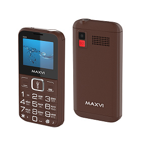 Мобильный телефон Maxvi B200 Brown