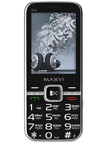 Мобильный телефон Maxvi P18 Black