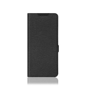 Чехол-книжка DF под кожу Xiaomi Redmi Note 13 Pro+ черный