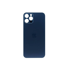 Задняя крышка iPhone 12 Pro (стекло) синий