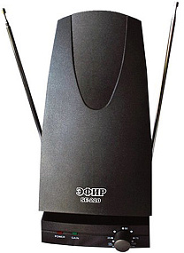 Антенна комнатная ДМВ+МВ активная SE-220