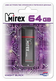 64Gb Mirex Knight черная 3.0