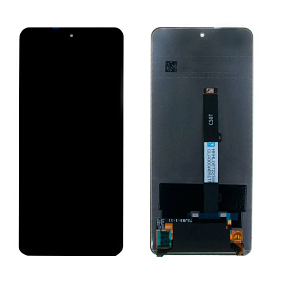 Дисплей для телефона Xiaomi Poco X3 Pro модуль Черный - Оригинал (с разбора)