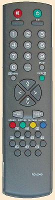 ТВ пульт VESTEL RC-2040