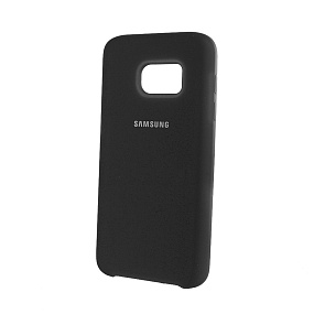 Силиконовый чехол для Samsung G930 Galaxy S7 оригинал черный