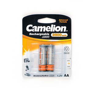 Аккумулятор AA Camelion 2600mAh 2BL 1шт