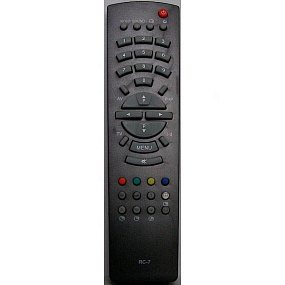 ТВ пульт РУБИН RC-7 (черный)