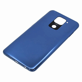 корпус для телефона Xiaomi Redmi Note 9 Задняя крышка Синий