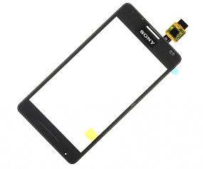 Сенсор для телефона Sony D2005/D2105 (Xperia E1/E1 Dual) Черный