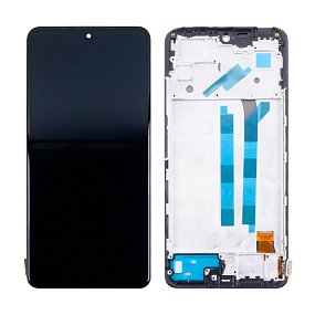 Дисплей для телефона Xiaomi Redmi Note 11 Pro 4G/5G/Poco X4 Pro 5G (2201116 модуль Черный - (OLED)