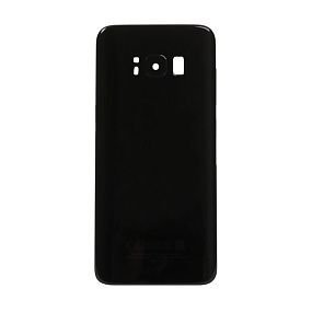 корпус для телефона Samsung G950 (S8) Задняя крышка (Черный) - Премиум