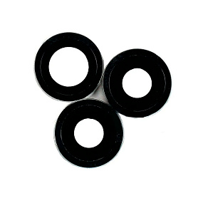 Стекло камеры iPhone 12 Pro Max (комплект 3 шт.) Синее