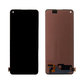 Дисплей для телефона Realme 8 4G (RMX3085) в сборе с тачскрином Черный - In-Cell