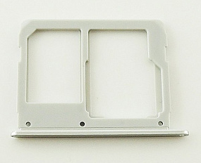 Контейнер SIM Samsung A310F/A510F Белый