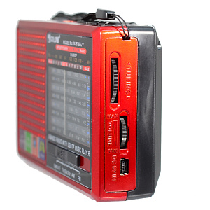 Радиоприемник GOLON RX-BT6677 красный