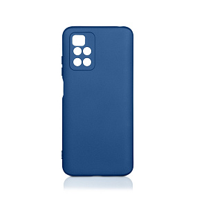 Силиконовый чехол Xiaomi Redmi 10 DF синий