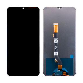 Дисплей для телефона Tecno Spark 9 Pro/9T/9 Pro Sport (KH7n) в сборе с тачскрином Черный - Оригинал