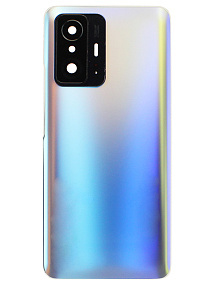 Корпус для телефона Xiaomi 11T/11T Pro Задняя крышка Голубой - Премиум