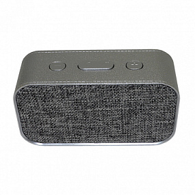 Колонка Model-H899 (Bluetooth/MicroSD/USB/FM/AUX) серебро