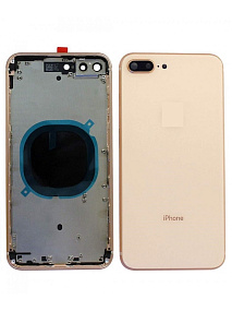 Корпус iPhone 8 Plus розовое золото orig fabric