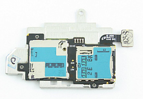 Шлейф Samsung i9300 на разъем SIM/MMC