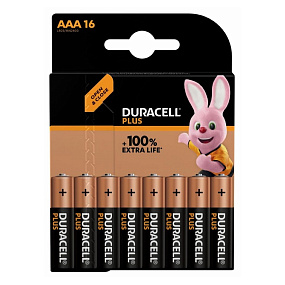 Батарейка ААА Duracell LR3 16BL Plus 16/160 1шт