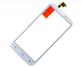 Сенсор для телефона Alcatel OT-7047D Белый