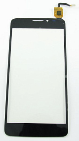 Сенсор для телефона Alcatel OT-6040D (Idol X) Черный