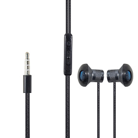 Наушники UWO U15 внутриканальные с микрофоном белые (УЦЕНКА) Повреждение оплётки