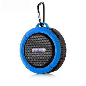 Колонка C6 (Bluetooth/MicroSD/USB/FM) синяя