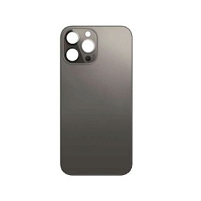 Задняя крышка iPhone 13 Pro Max (стекло) черный orig fabric
