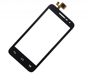 Сенсор для телефона Alcatel OT-5038X/OT-5038D (Pop D5) Черный