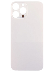 Задняя крышка iPhone 13 Pro Max (стекло) золото (узкий вырез под камеру) - Премиум