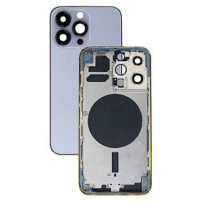 Корпус iPhone 13 Pro Голубой - Премиум