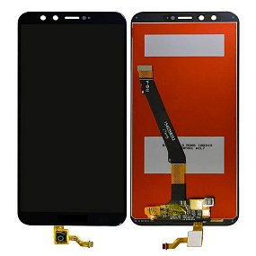 Дисплей для телефона Huawei Honor 9 Lite в сборе с тачскрином Черный - Оригинал 